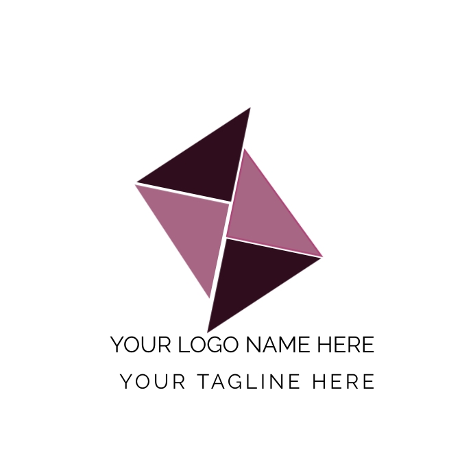triangle logo|company logo|cross logo template